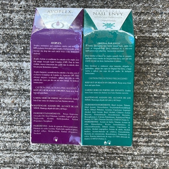 OPI Nail Envy Nail Strengthener and Avoplex Replenishing Oil NWT - Picture 3 of 3